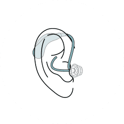 RIC Hearing Aid at Universal Audiology