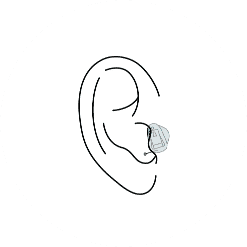 CIC invisible hearing aids at Universal Audiology